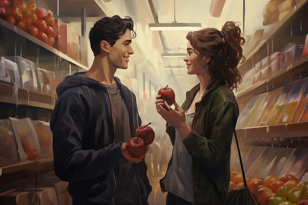 how to approach a girl in real life